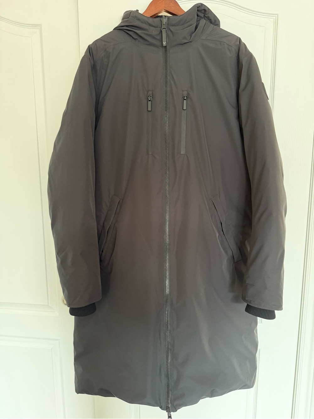NOBIS Wayland Reversible Dark Gray Long Puffer